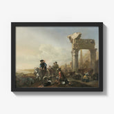 Hunters Near Ruins by Jan Baptist Weenix - thumbnail_1_bf_6710425f762cab4eff7871fa